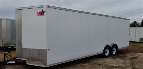 standard white trailer side panels